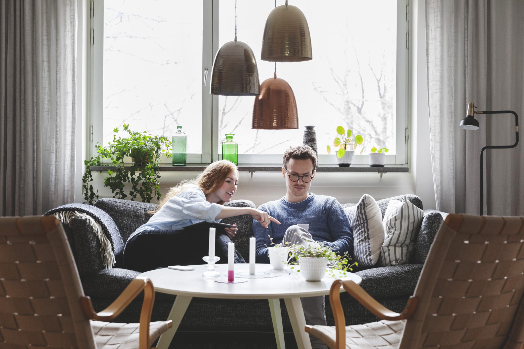 Ta med kjæresten i jakten på det perfekte interiøret. Foto: Getty